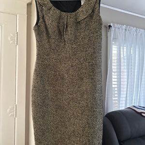 Michael Kors , Size 2P, Gold, Round Neck with back zipper